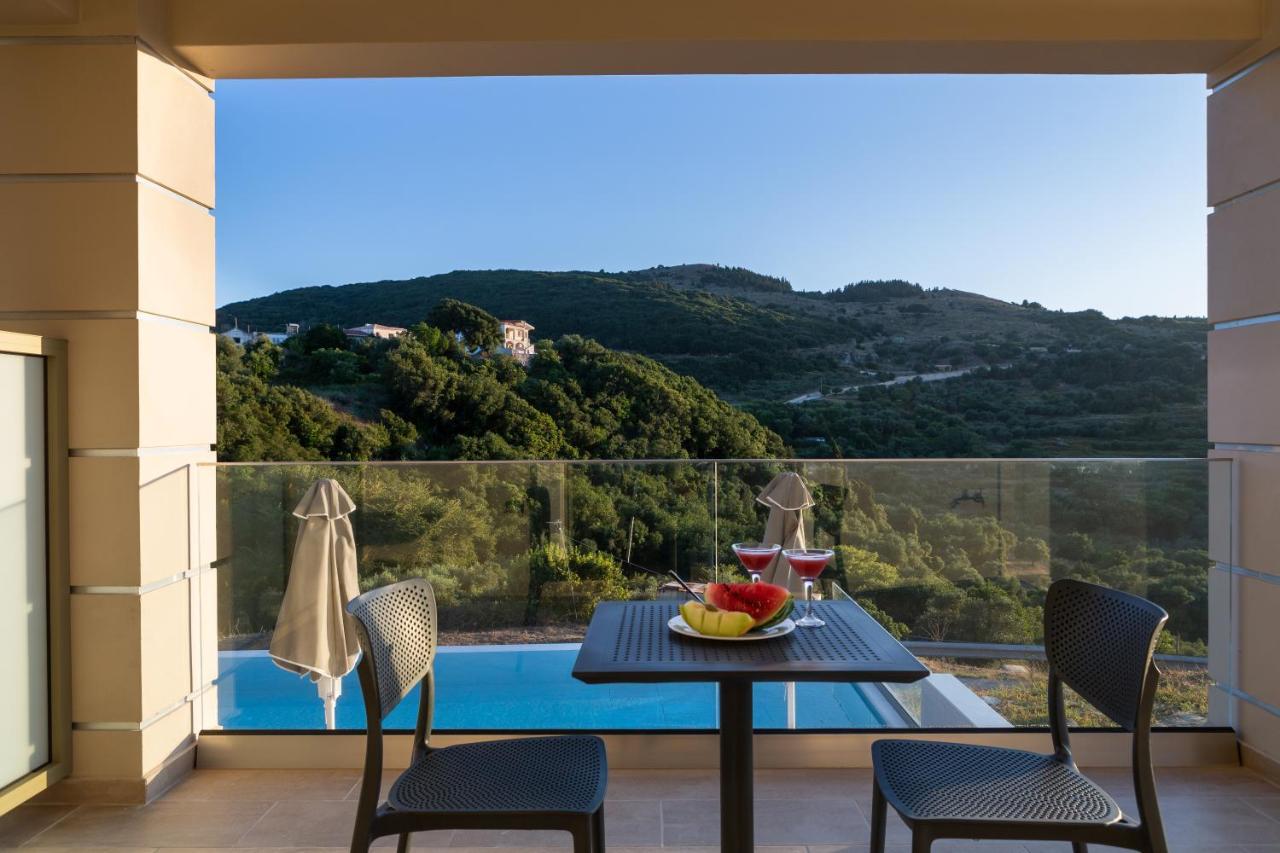 Sky View Suites Kefalonia Vóvikesz Kültér fotó