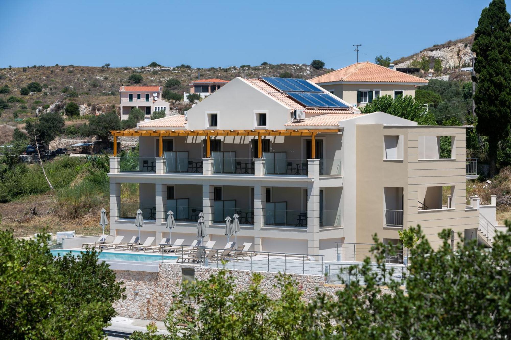 Sky View Suites Kefalonia Vóvikesz Kültér fotó