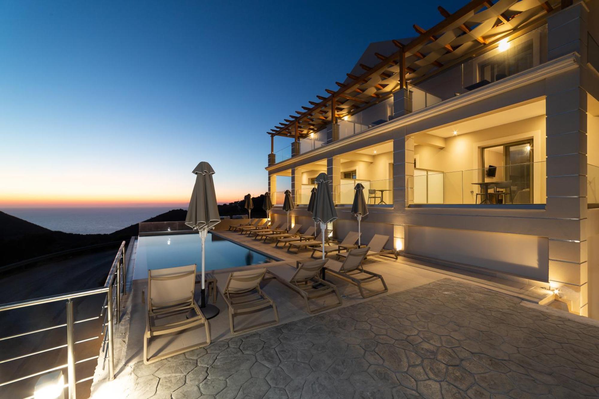 Sky View Suites Kefalonia Vóvikesz Kültér fotó