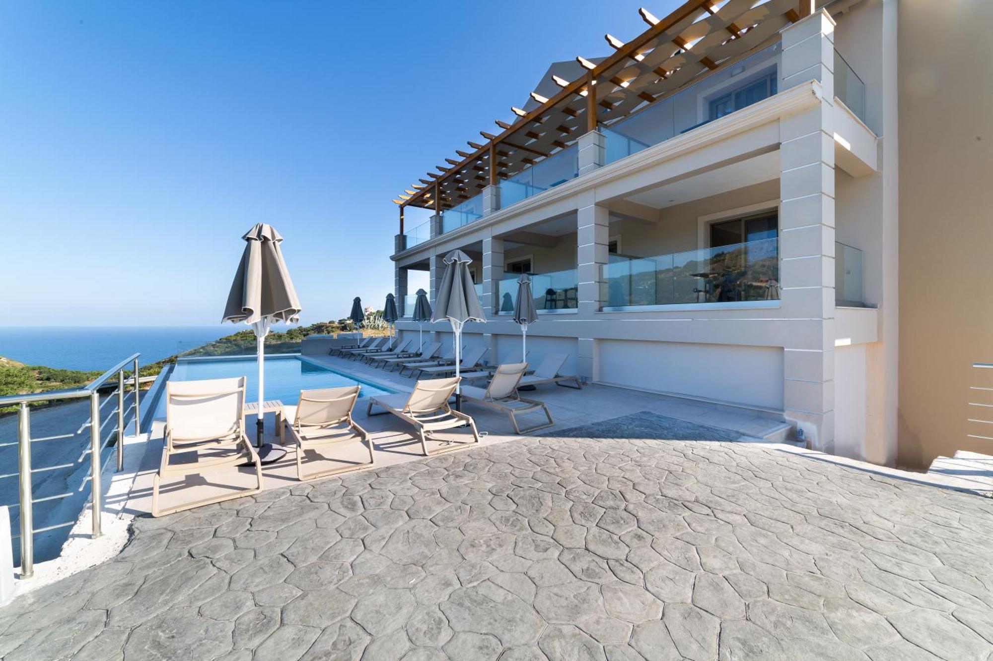 Sky View Suites Kefalonia Vóvikesz Kültér fotó